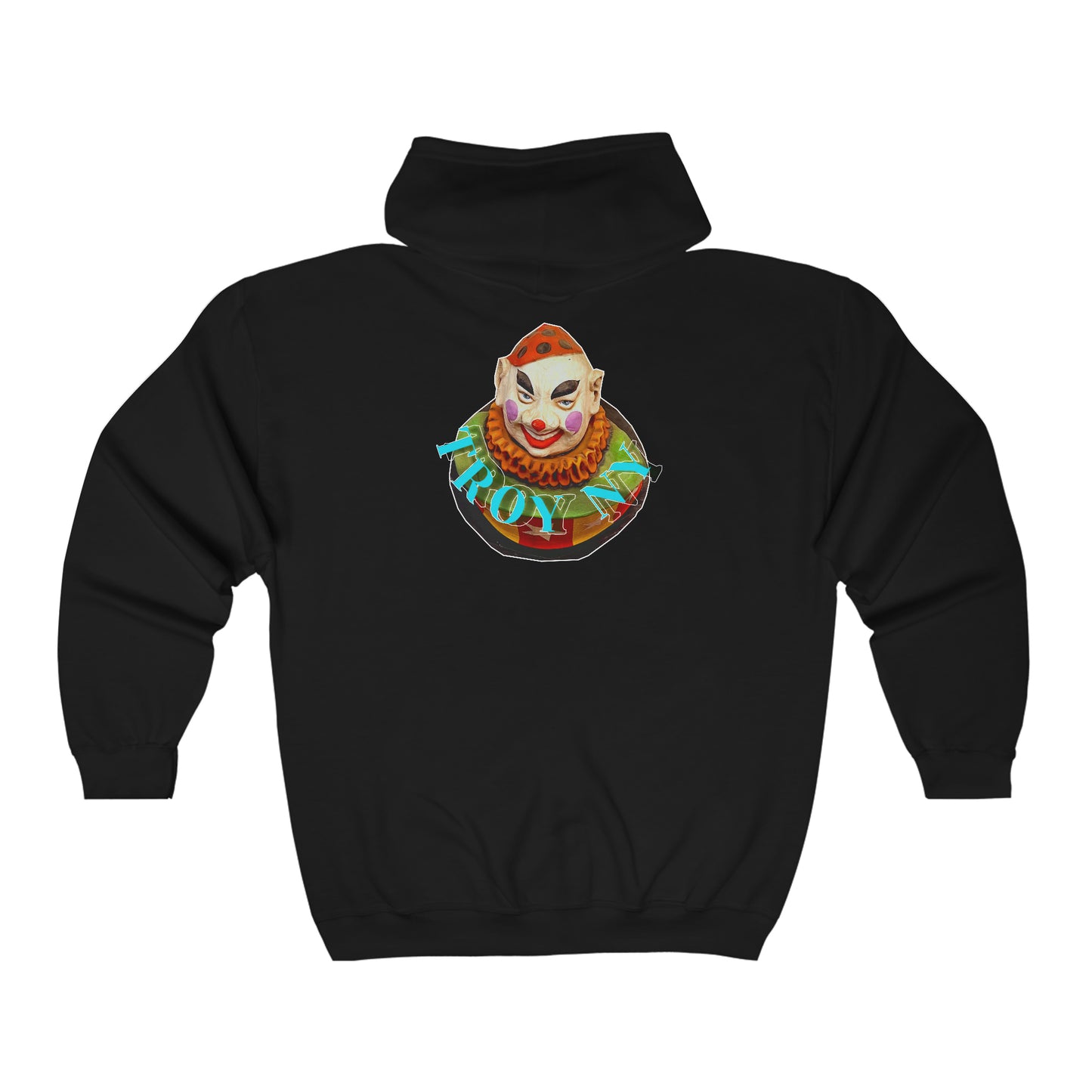 Clown town full zip Hooded Sweatshirt