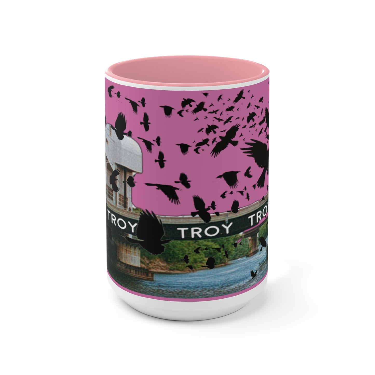 Troys crows have eyes coffee mug, 15oz