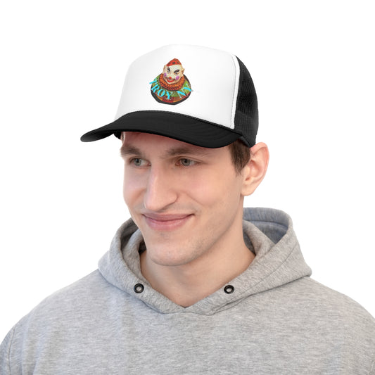 Creepster clown trucker hat