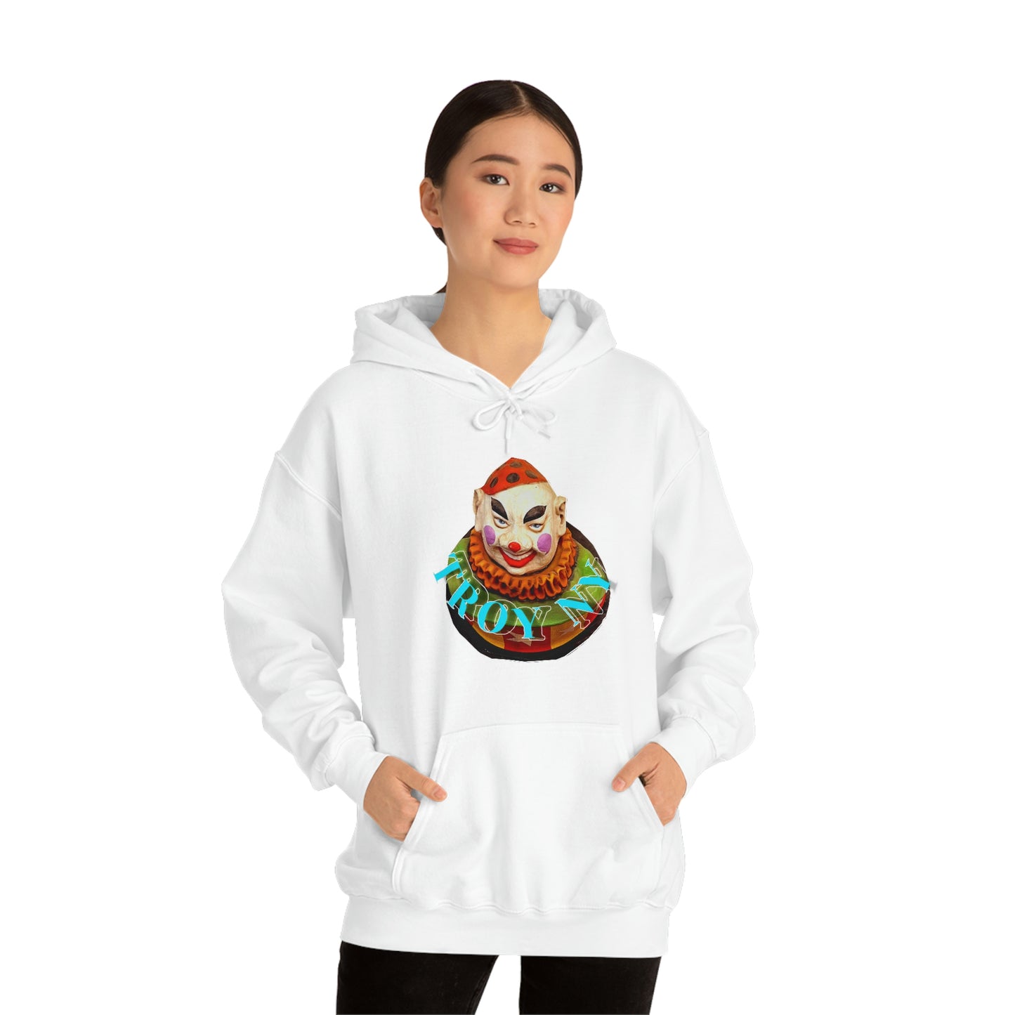 Clown town unisex hoodie