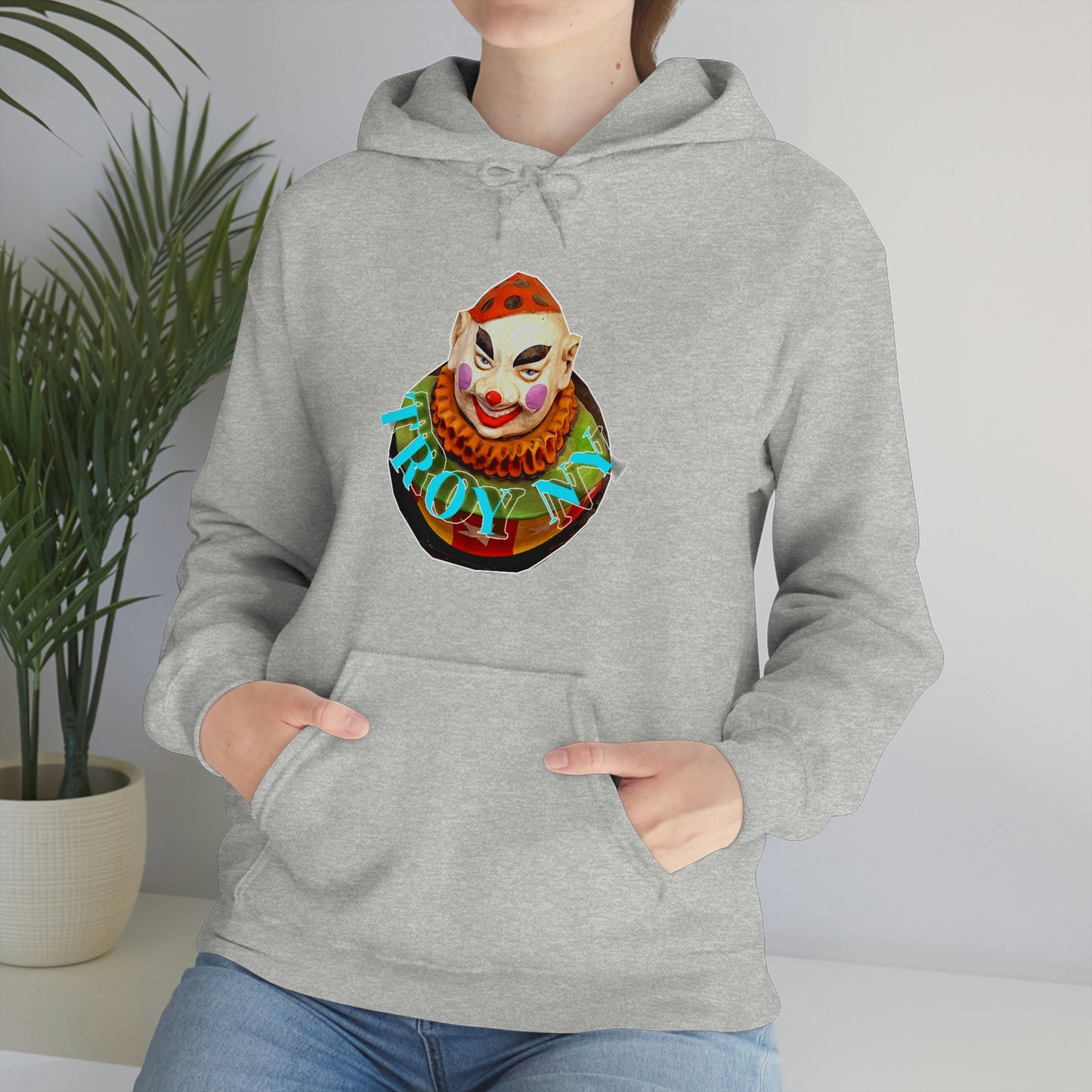 Clown town unisex hoodie