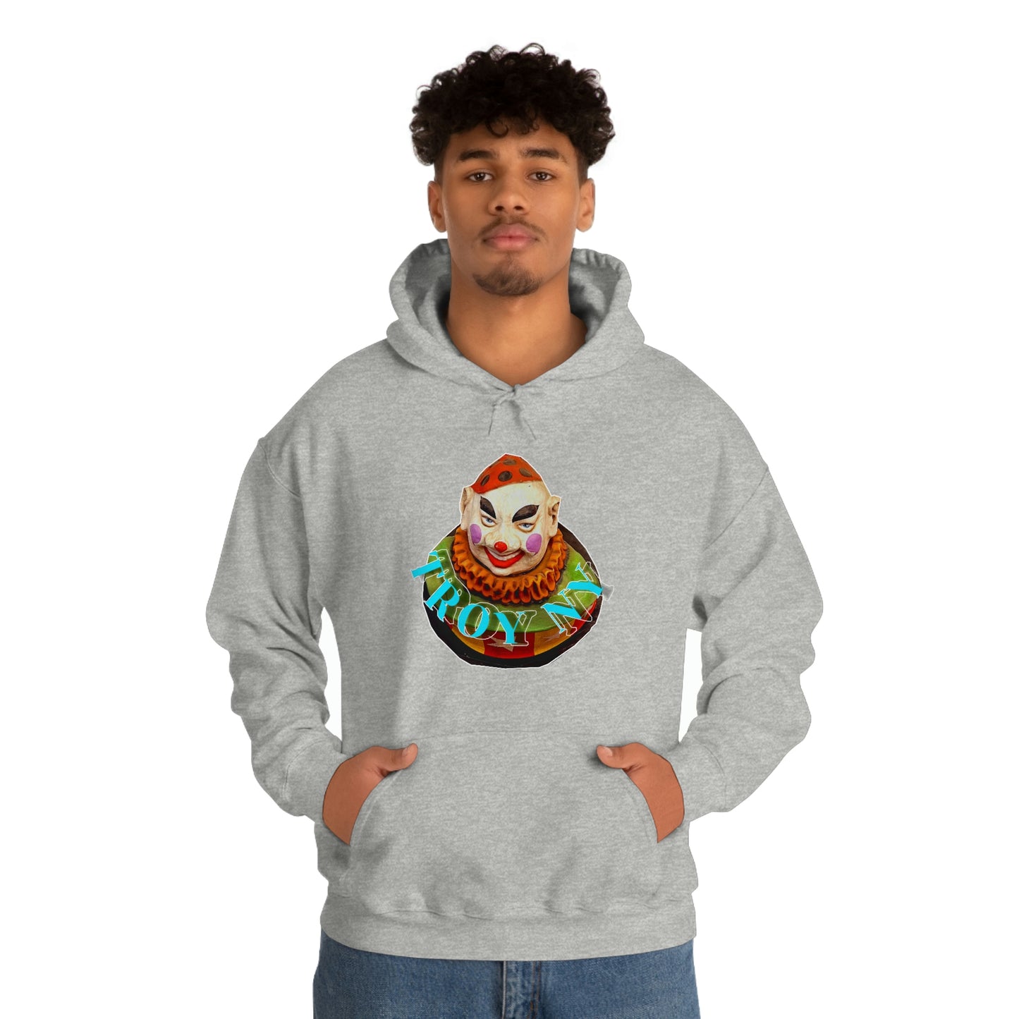 Clown town unisex hoodie