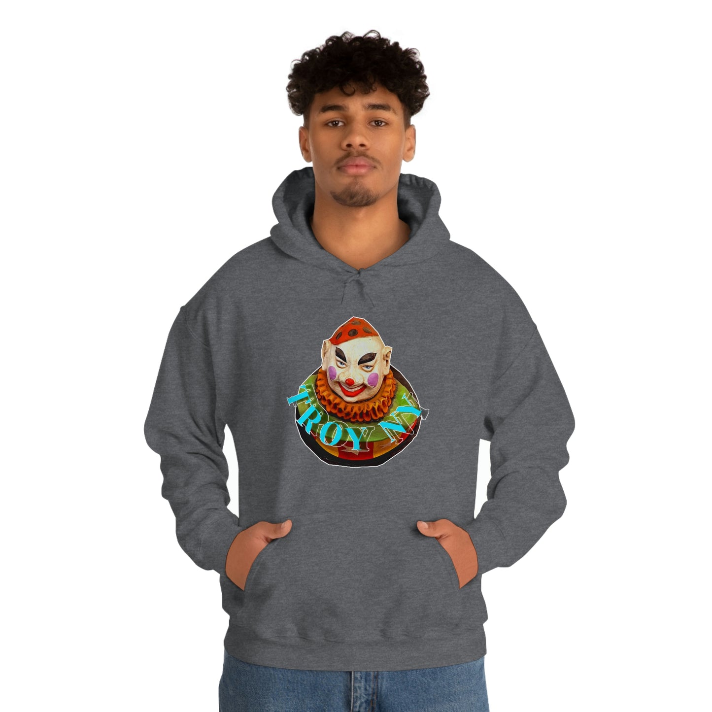 Clown town unisex hoodie