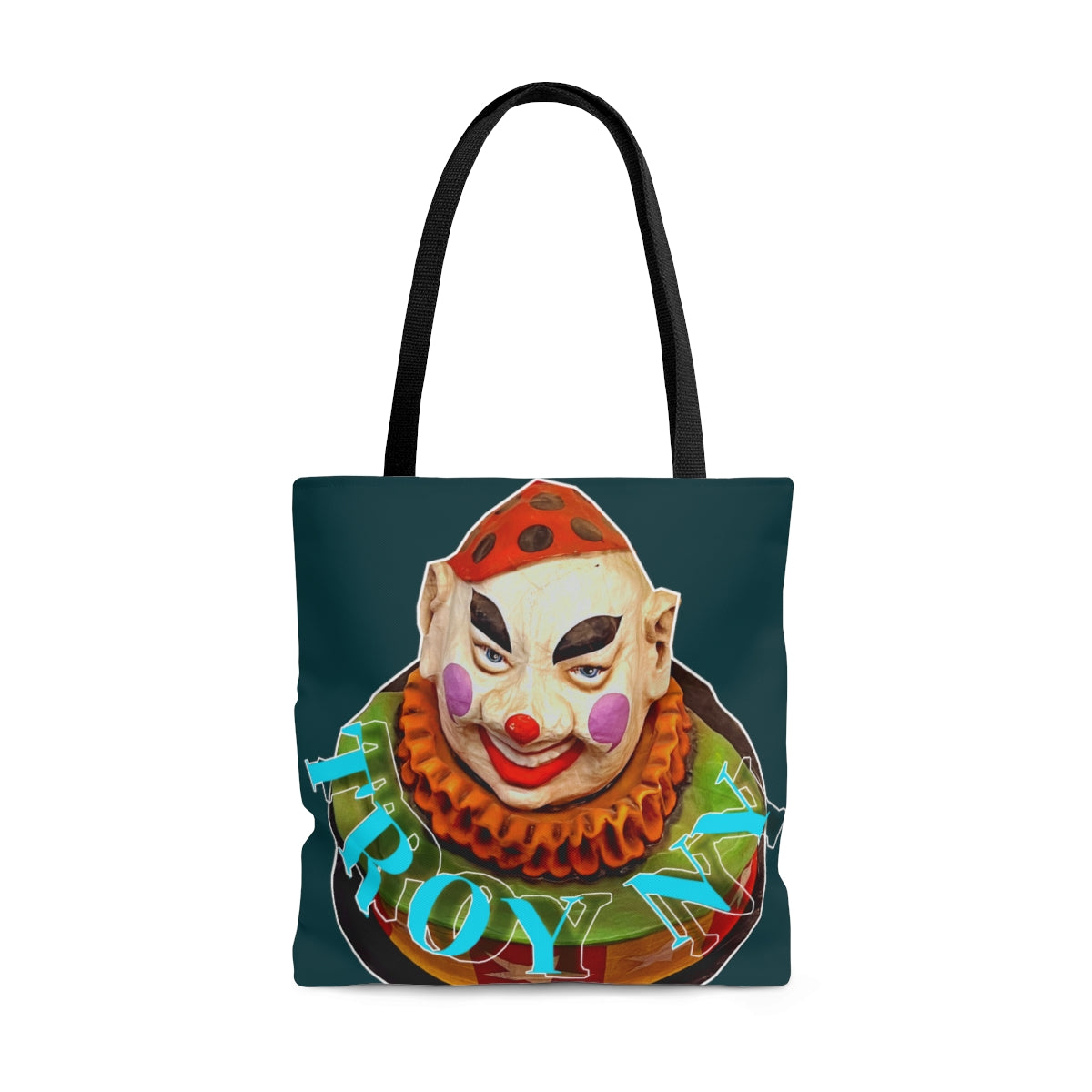 Troy NY creepy clown Tote Bag