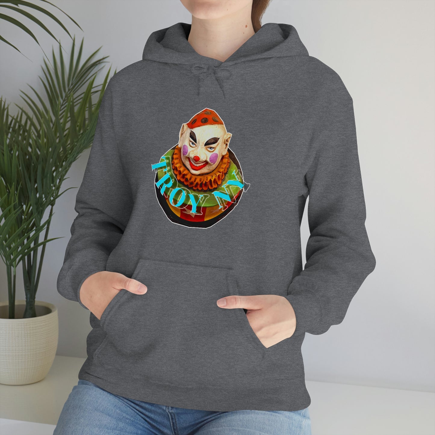 Clown town unisex hoodie