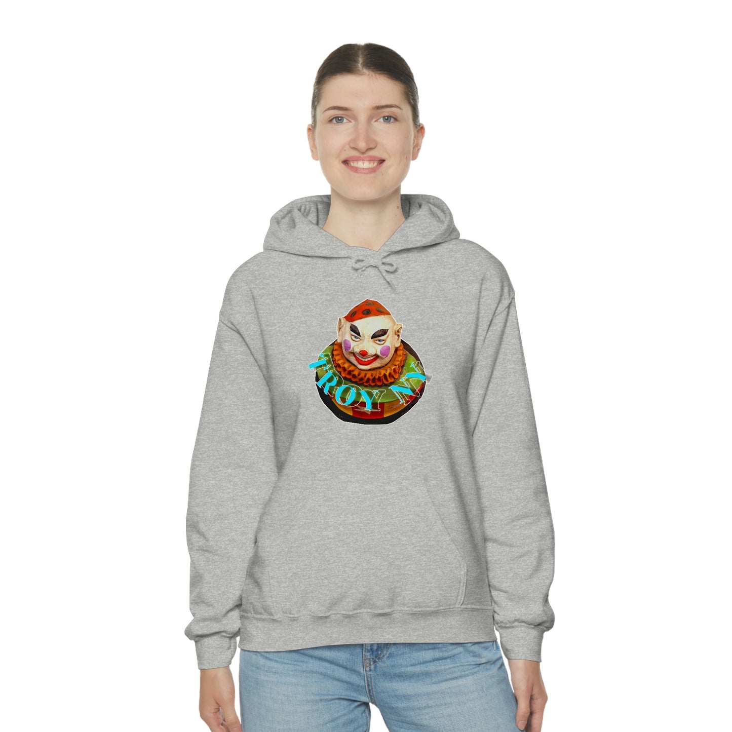 Clown town unisex hoodie