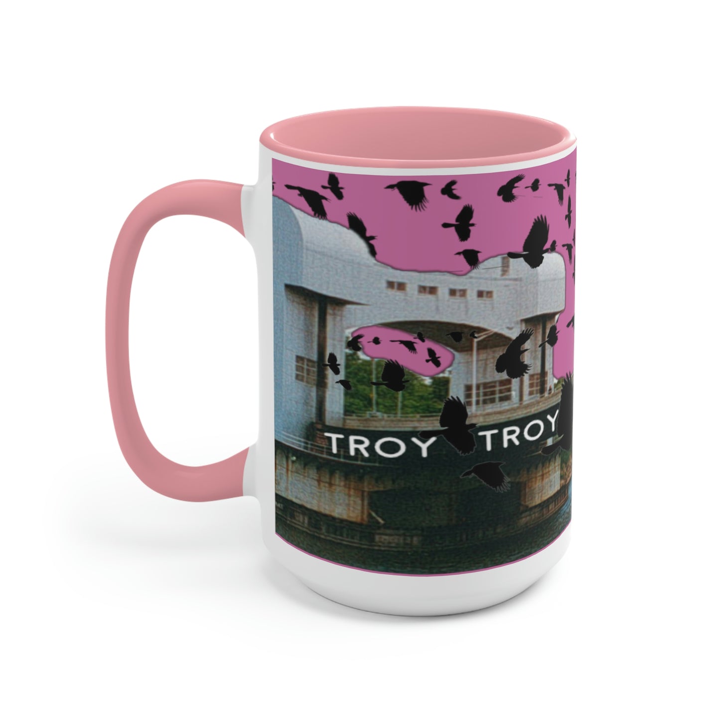 Troys crows have eyes coffee mug, 15oz