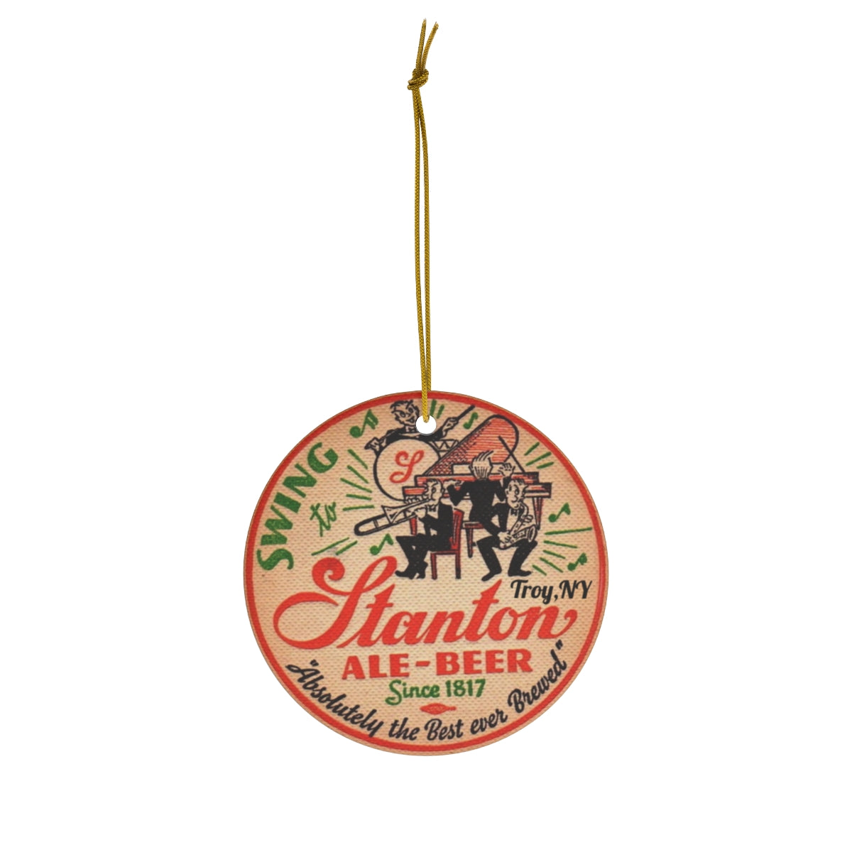 Stanton Brewery ceramic ornament