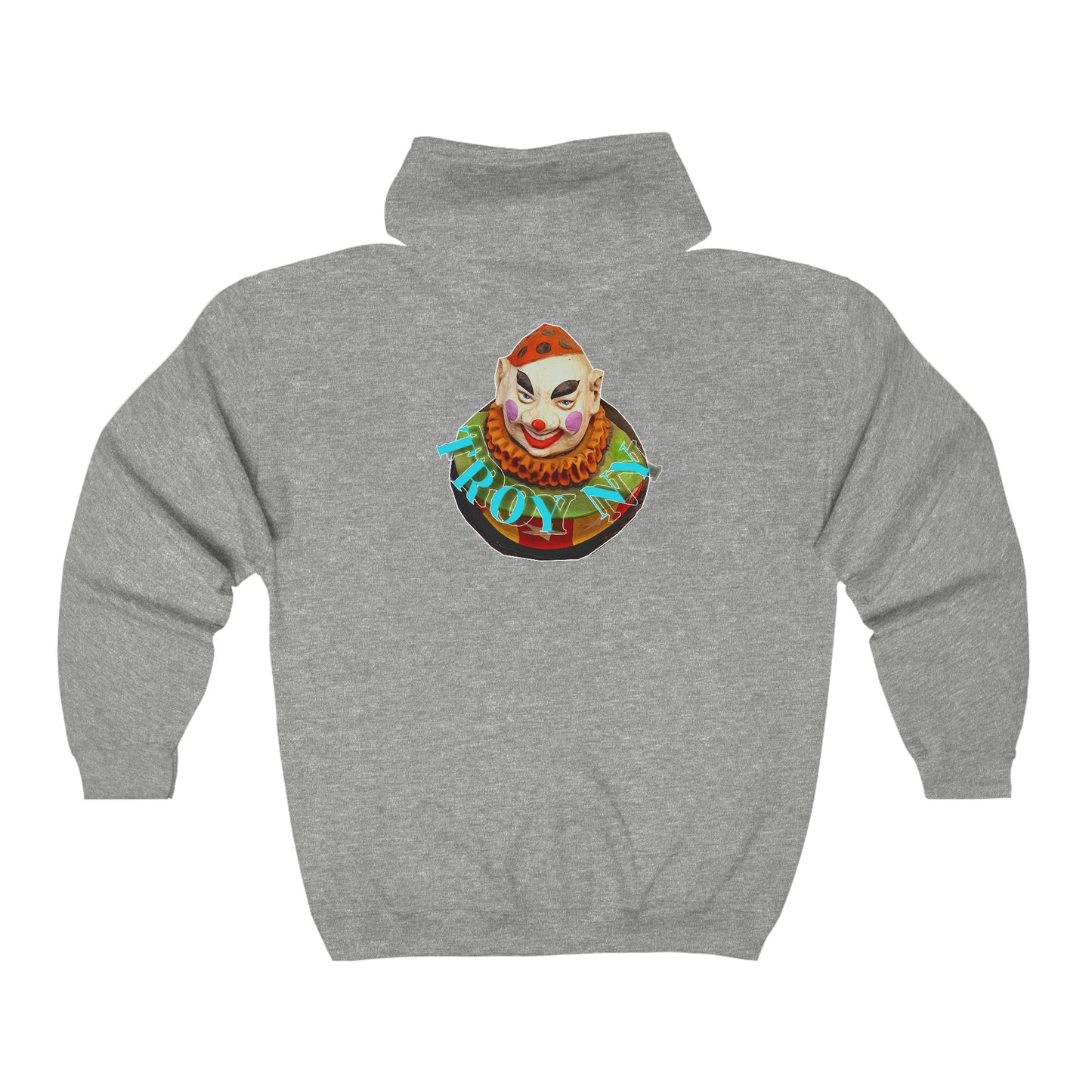 Clown town full zip Hooded Sweatshirt