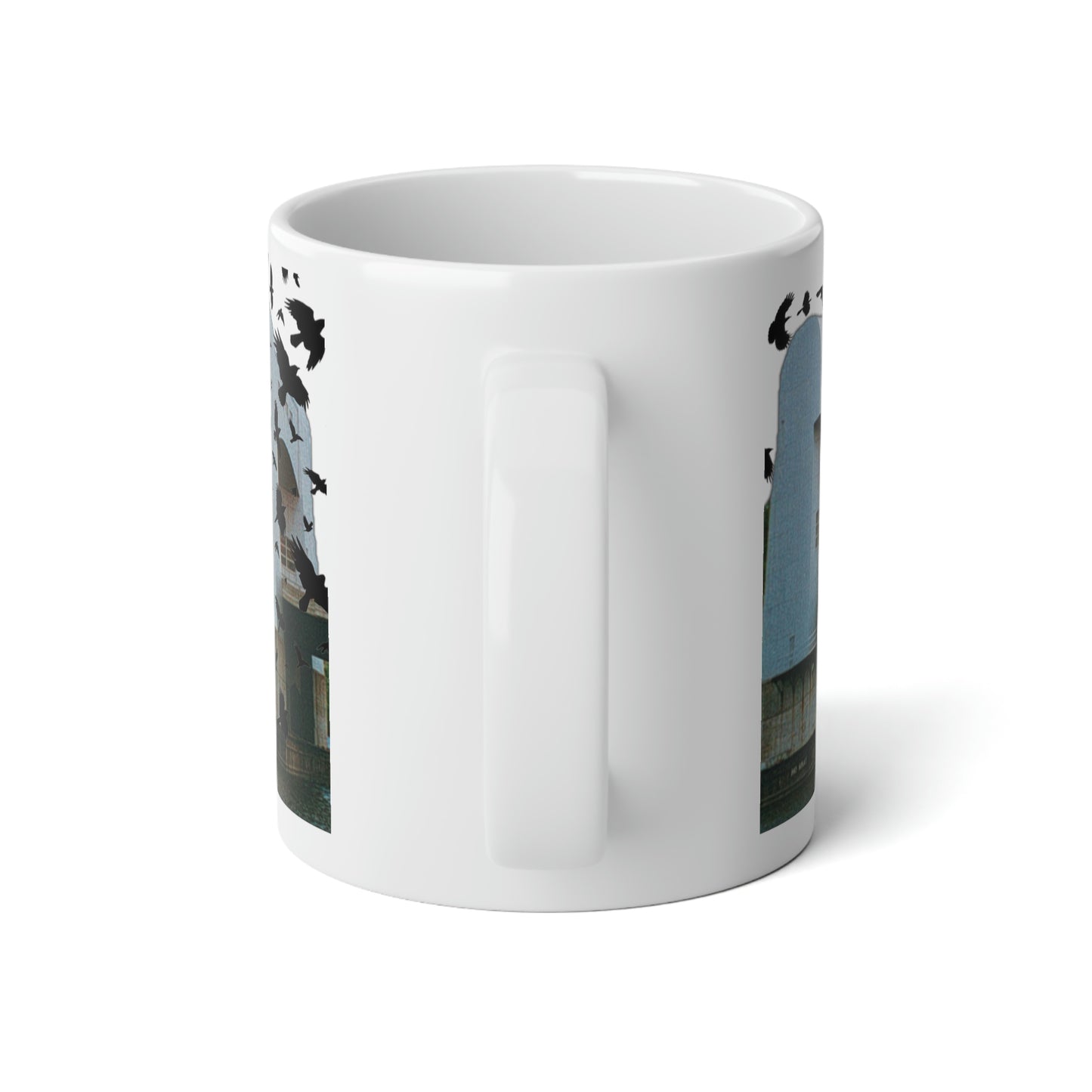 Jumbo Troys crows Mug, 20oz