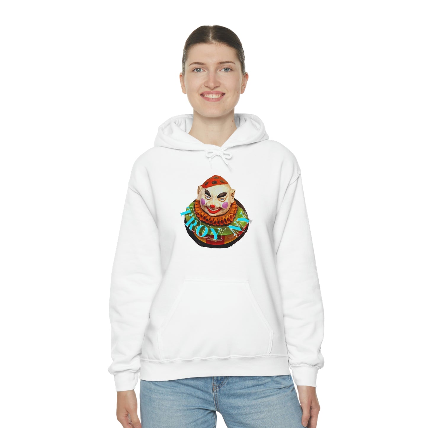 Clown town unisex hoodie