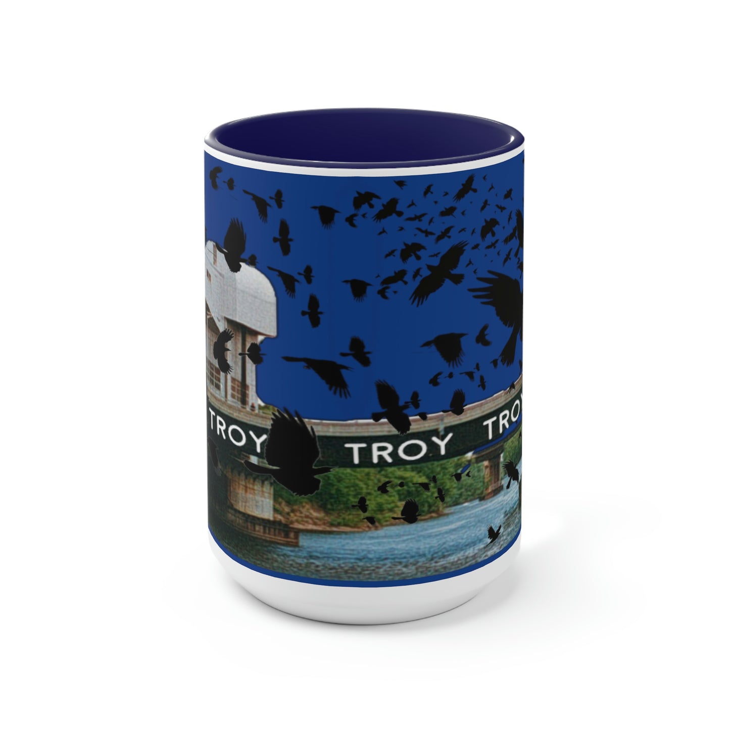 Troys crows have eyes coffee mug, 15oz