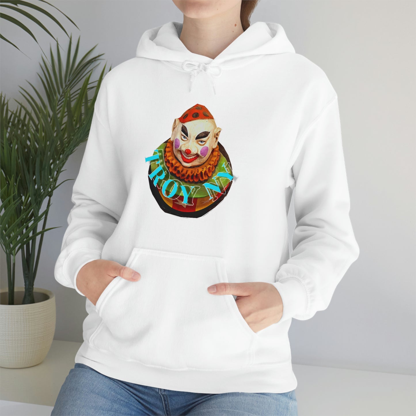 Clown town unisex hoodie