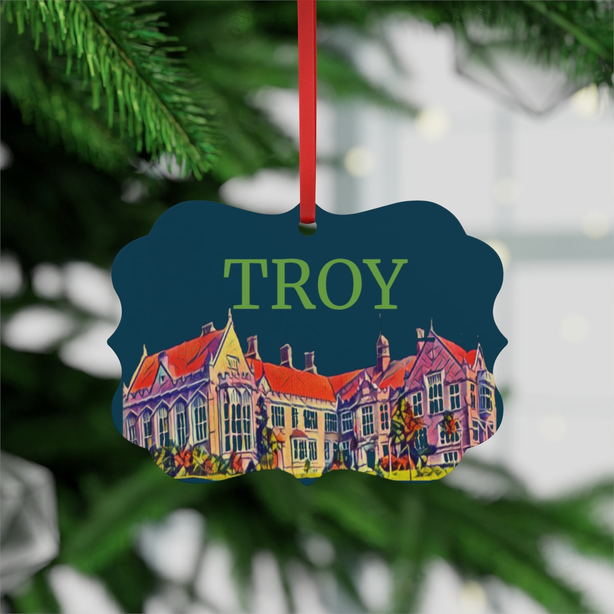 Troy Emma Willard ornament