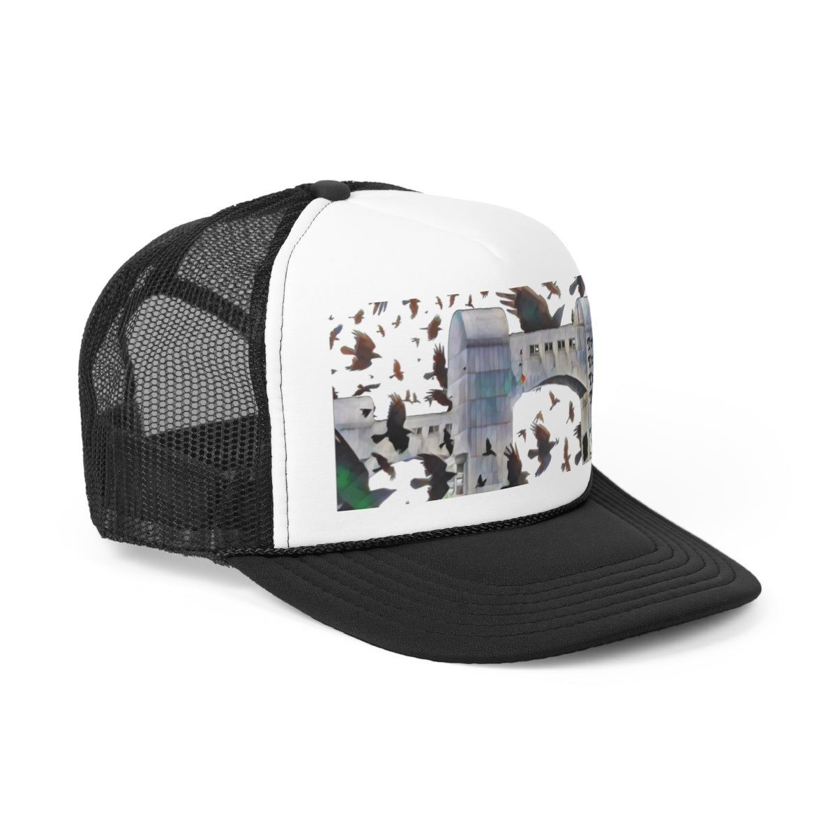 Troy crows trucker hat