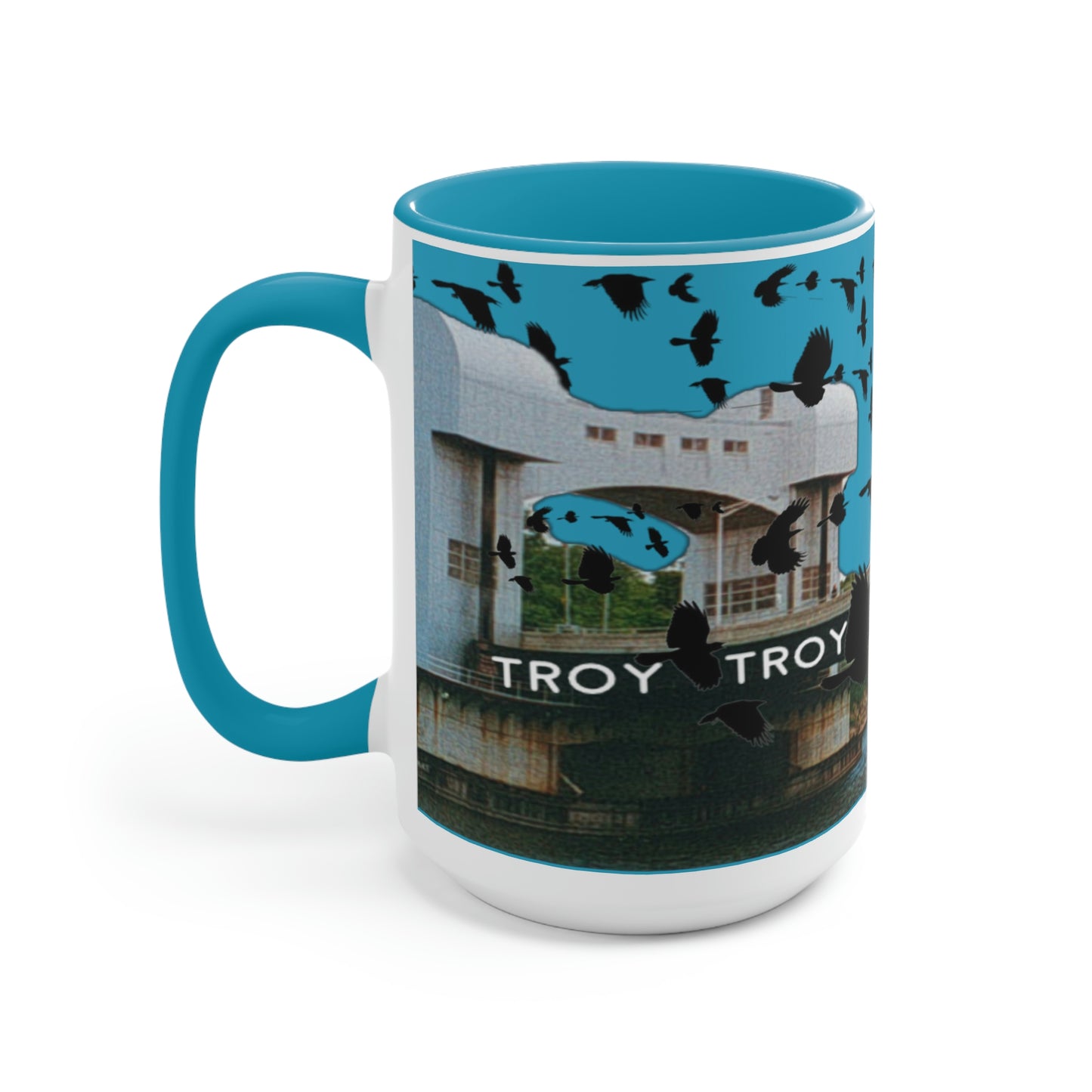 Troys crows have eyes coffee mug, 15oz