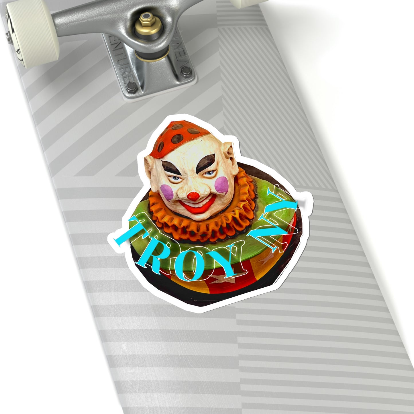 Clown town stickers