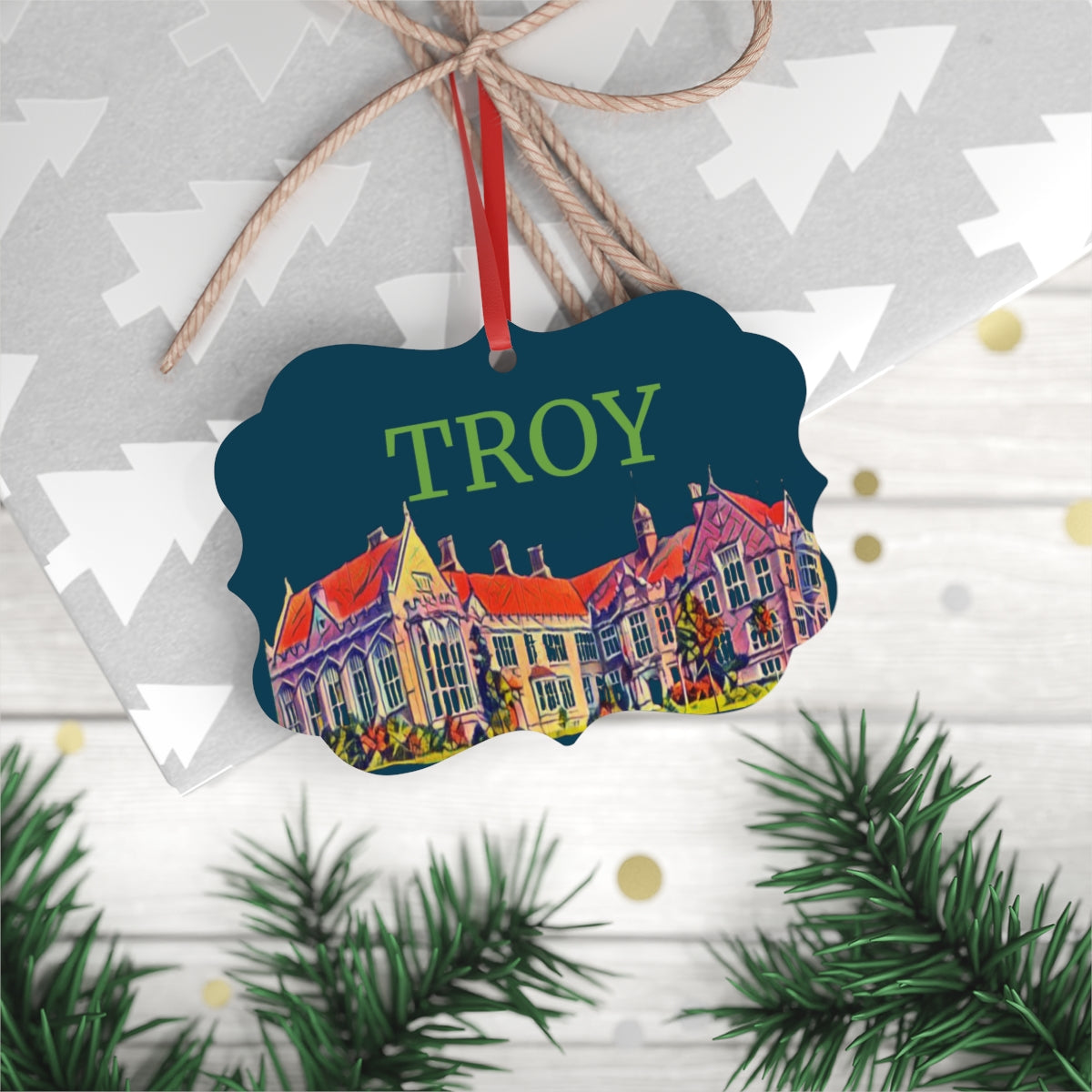 Troy Emma Willard ornament