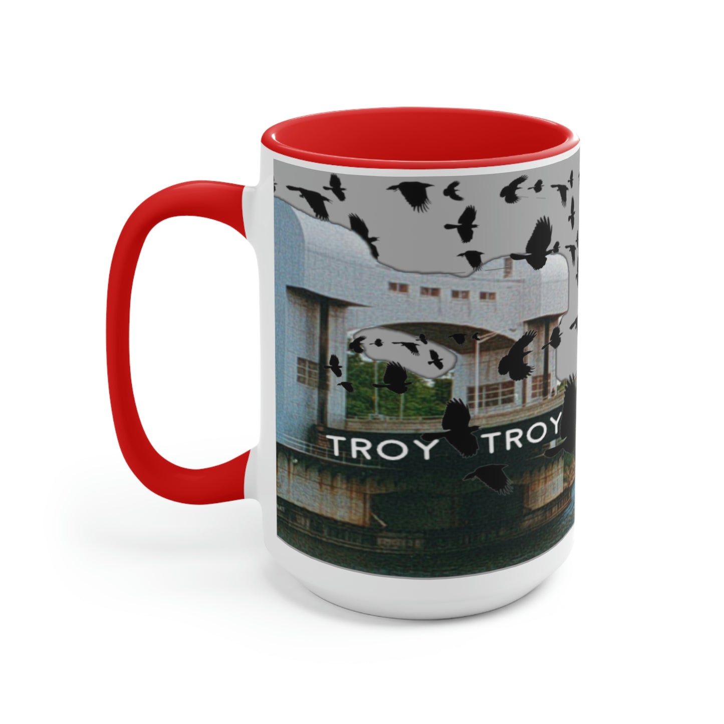 Troys crows have eyes coffee mug, 15oz