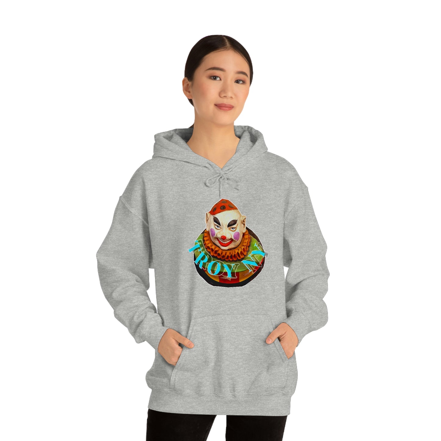 Clown town unisex hoodie