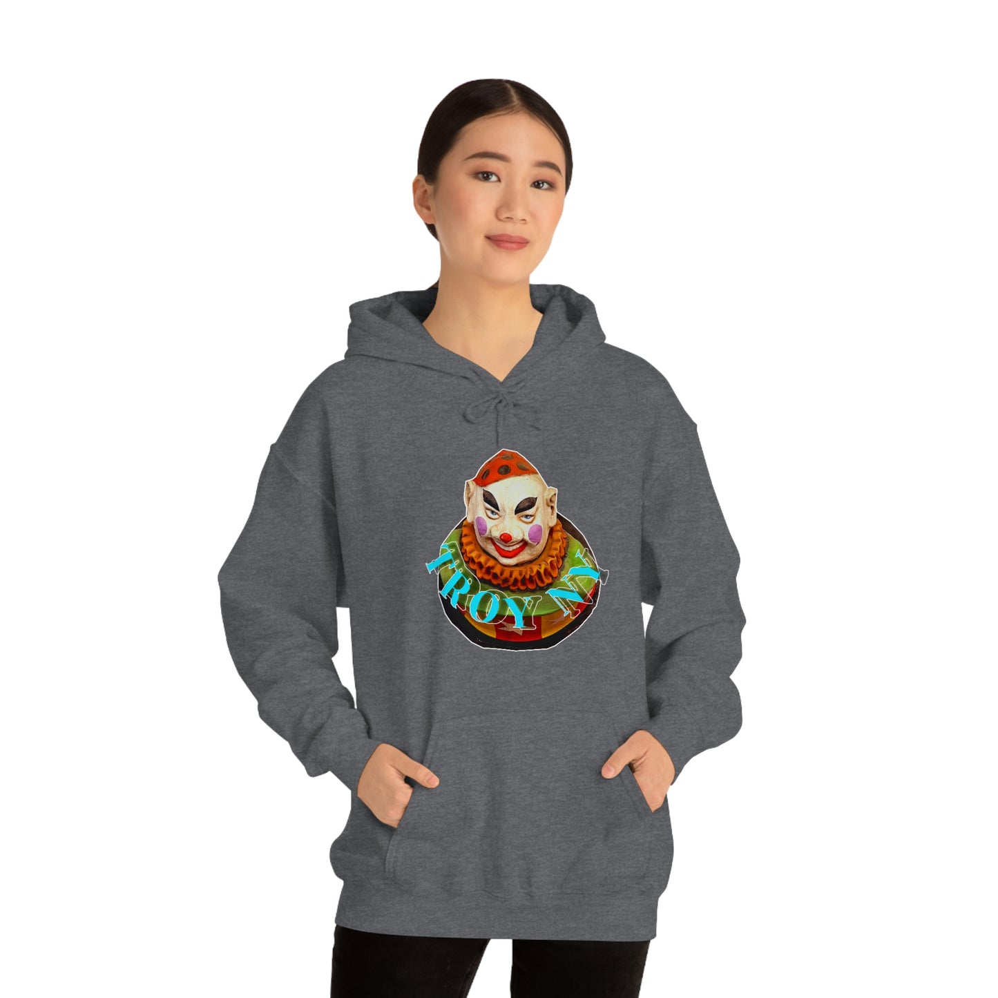 Clown town unisex hoodie