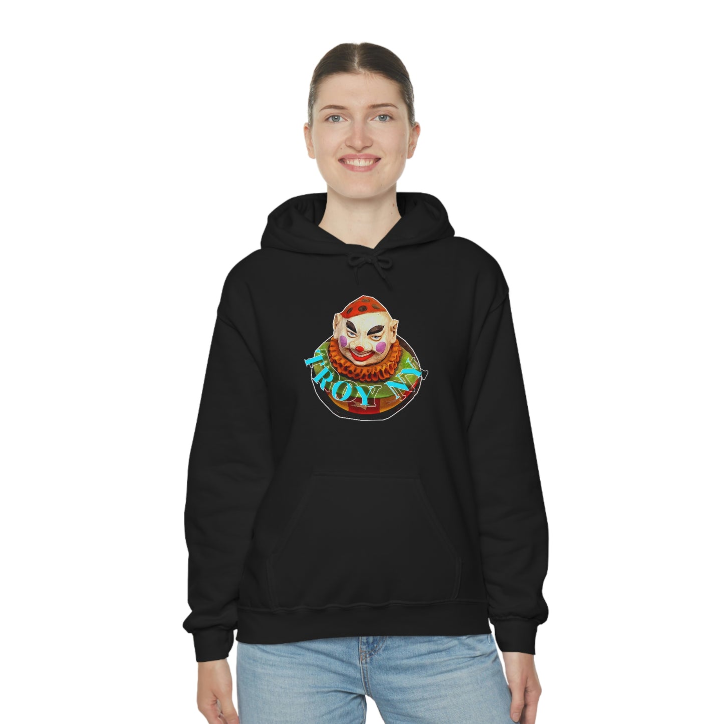 Clown town unisex hoodie