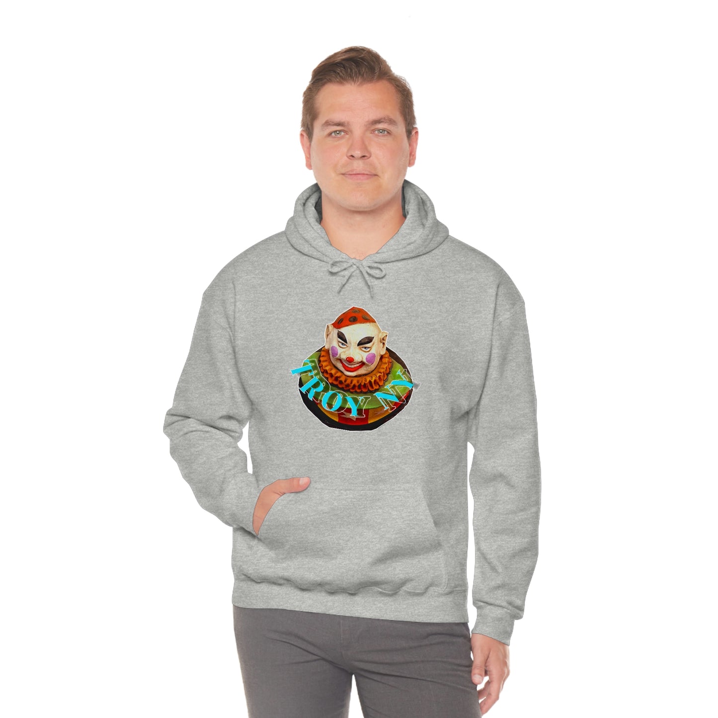 Clown town unisex hoodie