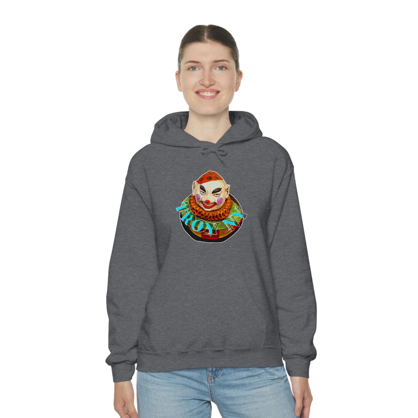 Clown town unisex hoodie