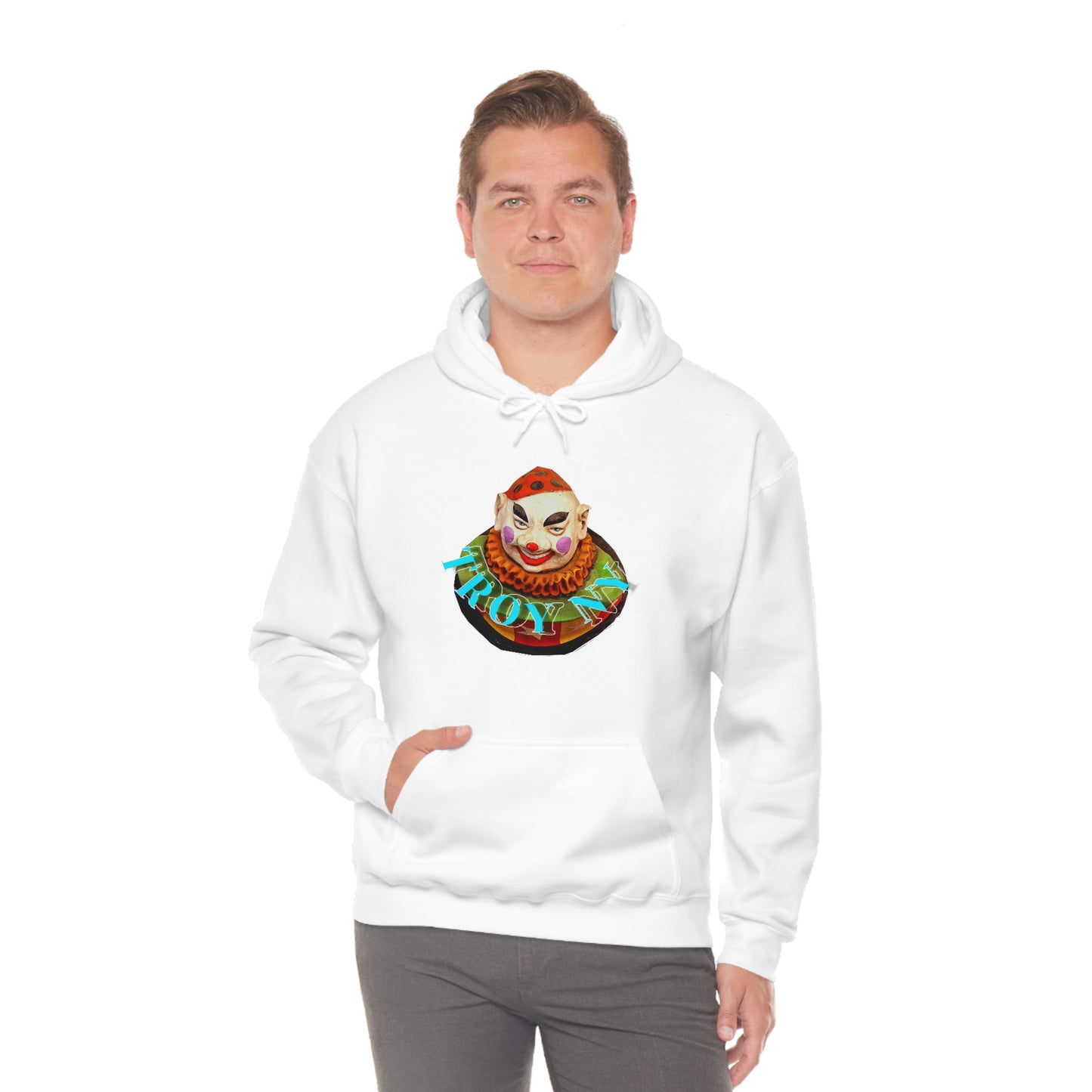 Clown town unisex hoodie