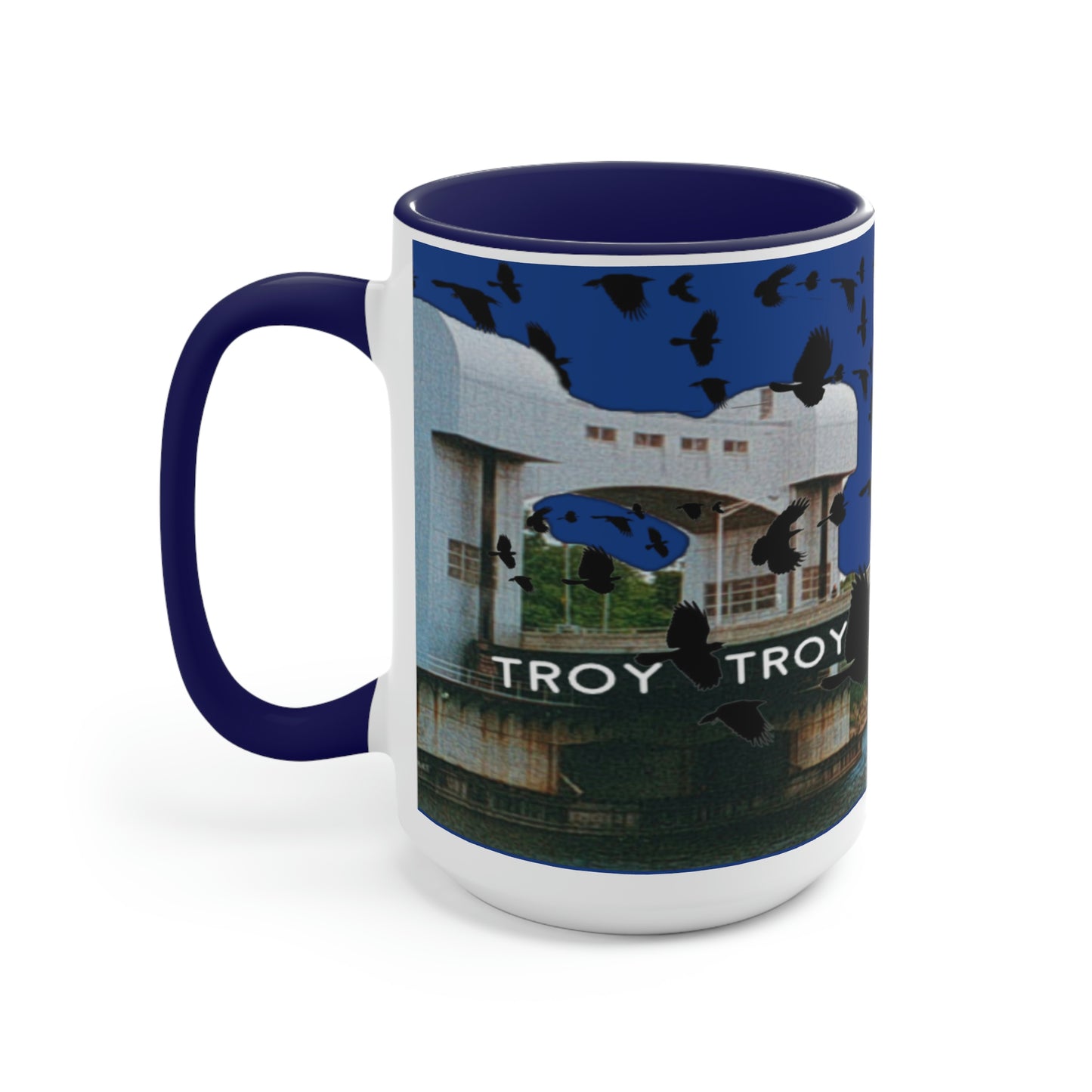 Troys crows have eyes coffee mug, 15oz