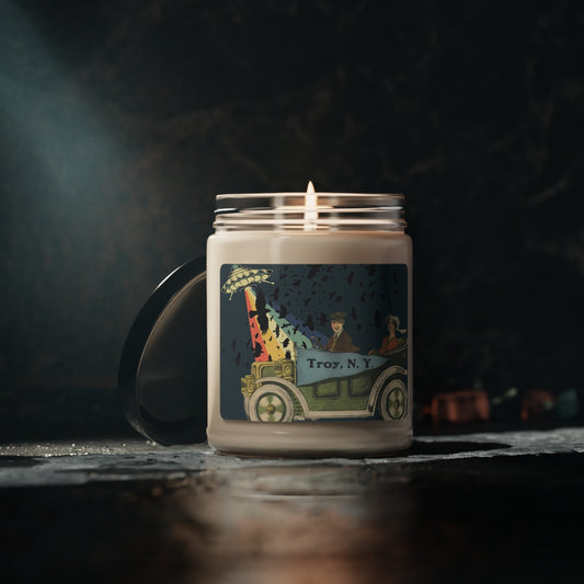 UFO Troy car soy candle