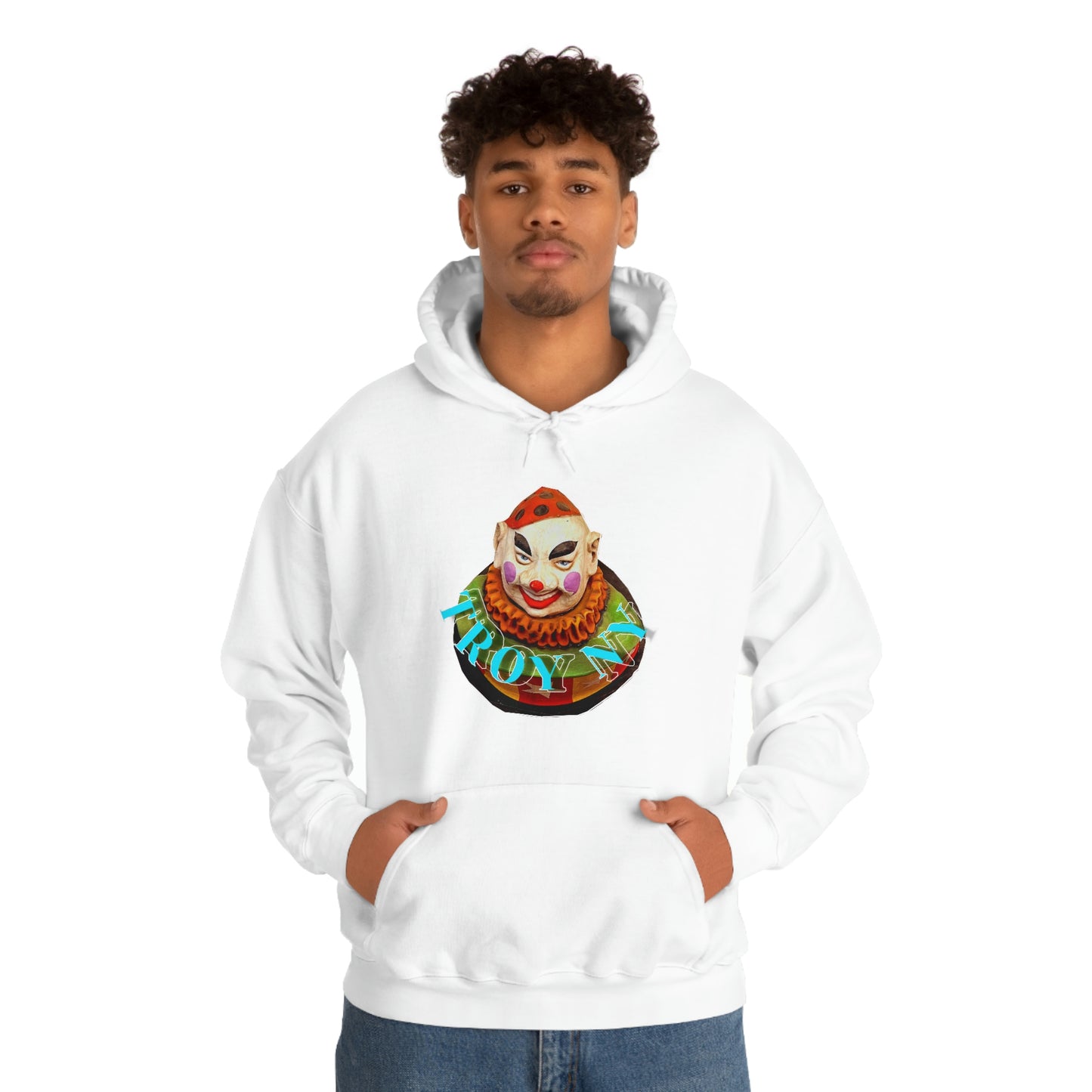 Clown town unisex hoodie