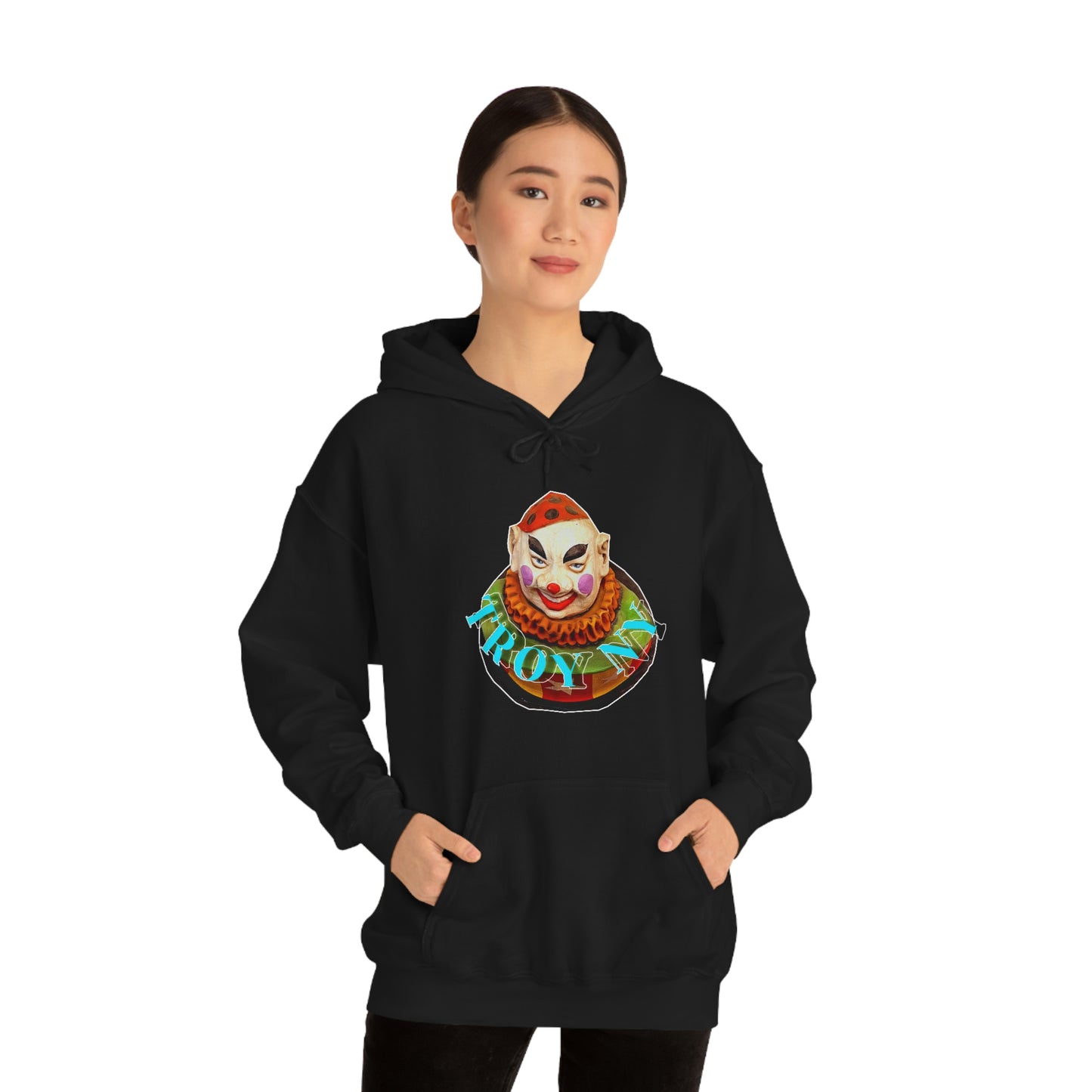 Clown town unisex hoodie